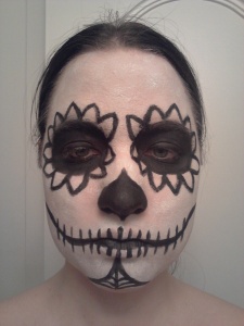 Dia de Los Muertos Skull Paint for Men
